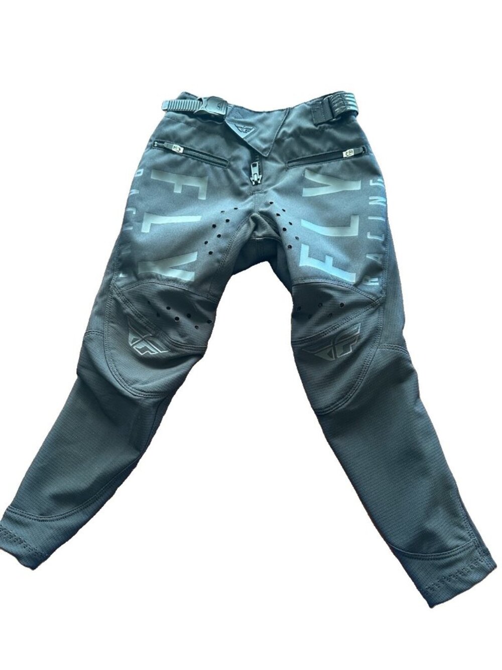 Fly Racing Kinetic Youth/Toddler Size Racing Pants Size 18 BlackAdjustable Waist